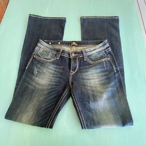 Rerock For Express Low Rise Bootcut Jeans 8L